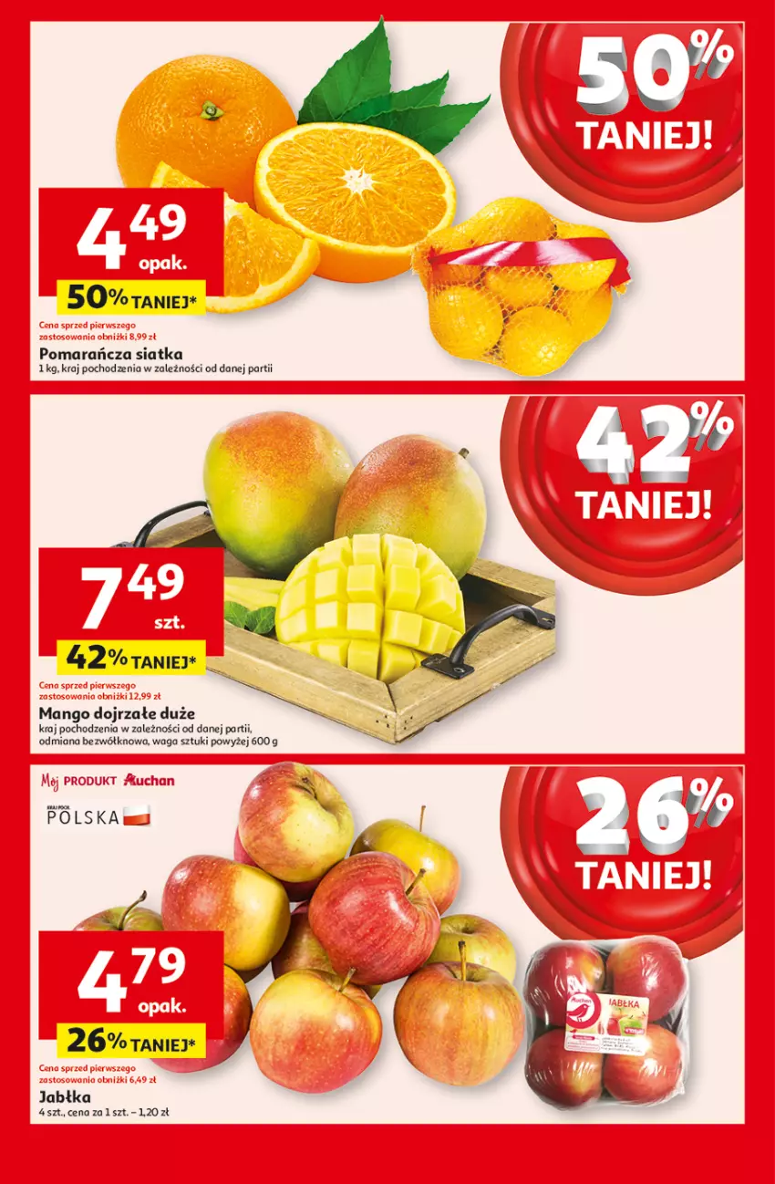 Gazetka promocyjna Auchan - Pewność Niskich Cen Moje - ważna 07.11 do 13.11.2024 - strona 5 - produkty: Mango, Siatka, Waga