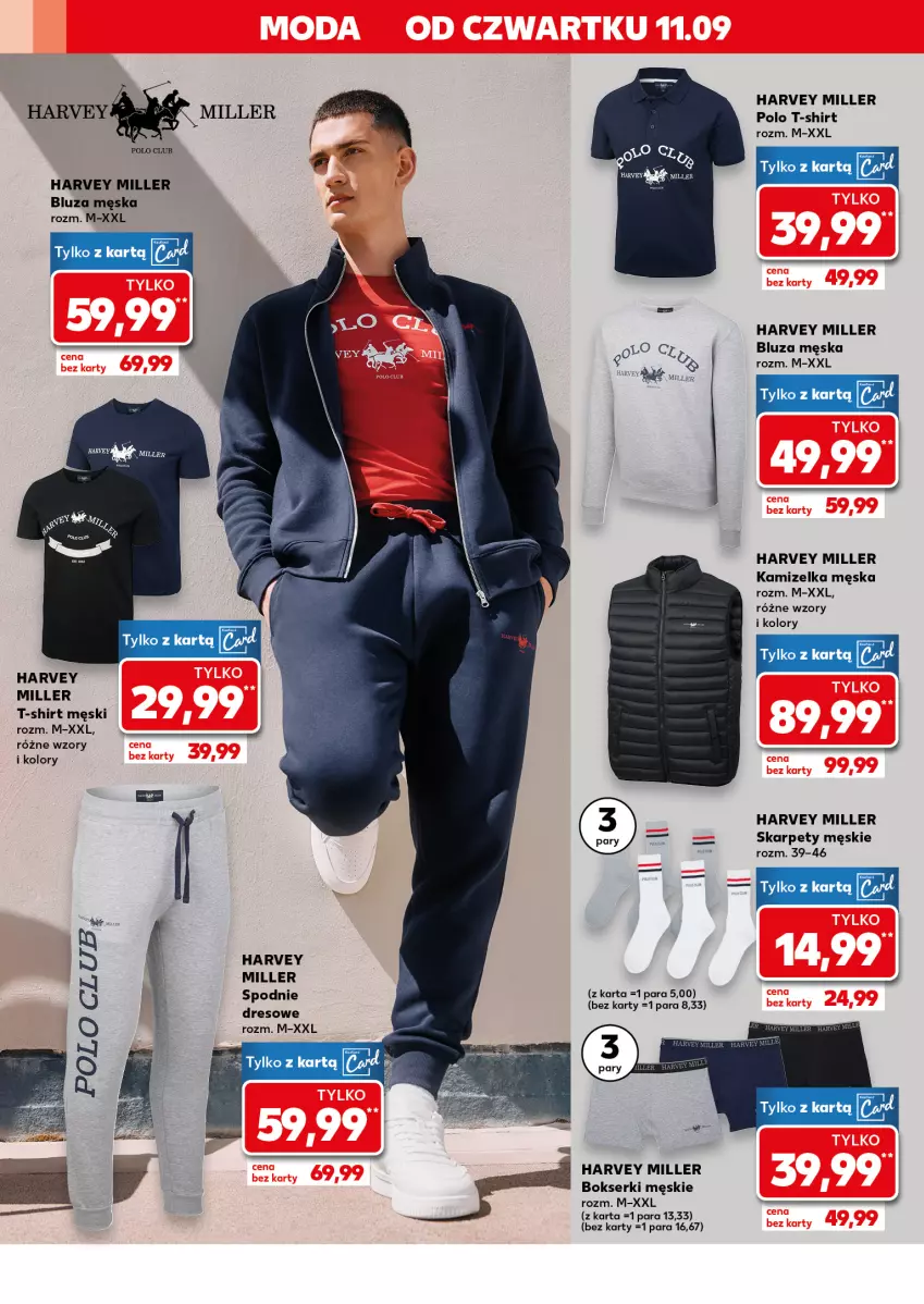 Gazetka promocyjna Kaufland - Kaufland - ważna 11.09 do 17.09.2025 - strona 16 - produkty: Bluza, Bokserki, Dres, Kamizelka, Karp, Ser, Spodnie, Spodnie dresowe, T-shirt