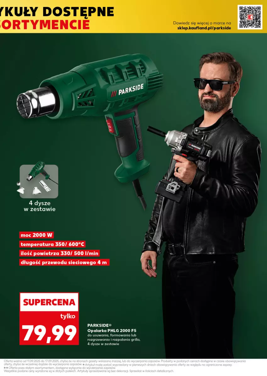 Gazetka promocyjna Kaufland - Kaufland - ważna 11.09 do 17.09.2025 - strona 3 - produkty: Grill, LG, Opalarka, Parkside