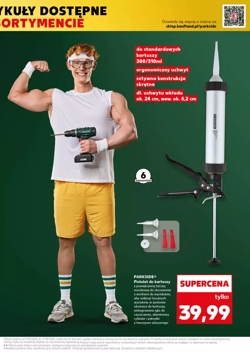 Gazetka promocyjna Kaufland - Kaufland - ważna 11.09 do 17.09.2025 - strona 5 - produkty: LG, Parkside, Pistolet, Tusz