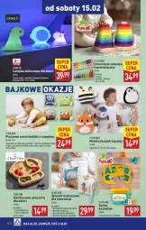 Gazetka promocyjna Aldi - Pełna oferta - Gazetka - ważna od 15.02 do 15.02.2025 - strona 34 - produkty: Sok, Gra, Chodzik, Pociąg, Samochodziki, Pojazd, Taca, Zabawka, Talerz, Dzieci, Pluszak