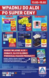 Gazetka promocyjna Aldi - Pełna oferta - Gazetka - ważna od 15.02 do 15.02.2025 - strona 36 - produkty: Top, Por, Koc, Papier, Buty, Mięsne specjały, O nas, Papier toaletowy, Winogrona, Suszarka, Biuro, Wino, Fa