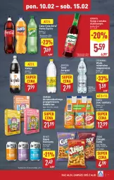 Gazetka promocyjna Aldi - Pełna oferta - Gazetka - ważna od 15.02 do 15.02.2025 - strona 9 - produkty: Sok, Coca-Cola, Chrupki, Syrop, Fanta, Lorenz, Woda mineralna, Woda, Sprite, Napój, Cisowianka, Herbapol, Nektar, Hortex, Fa