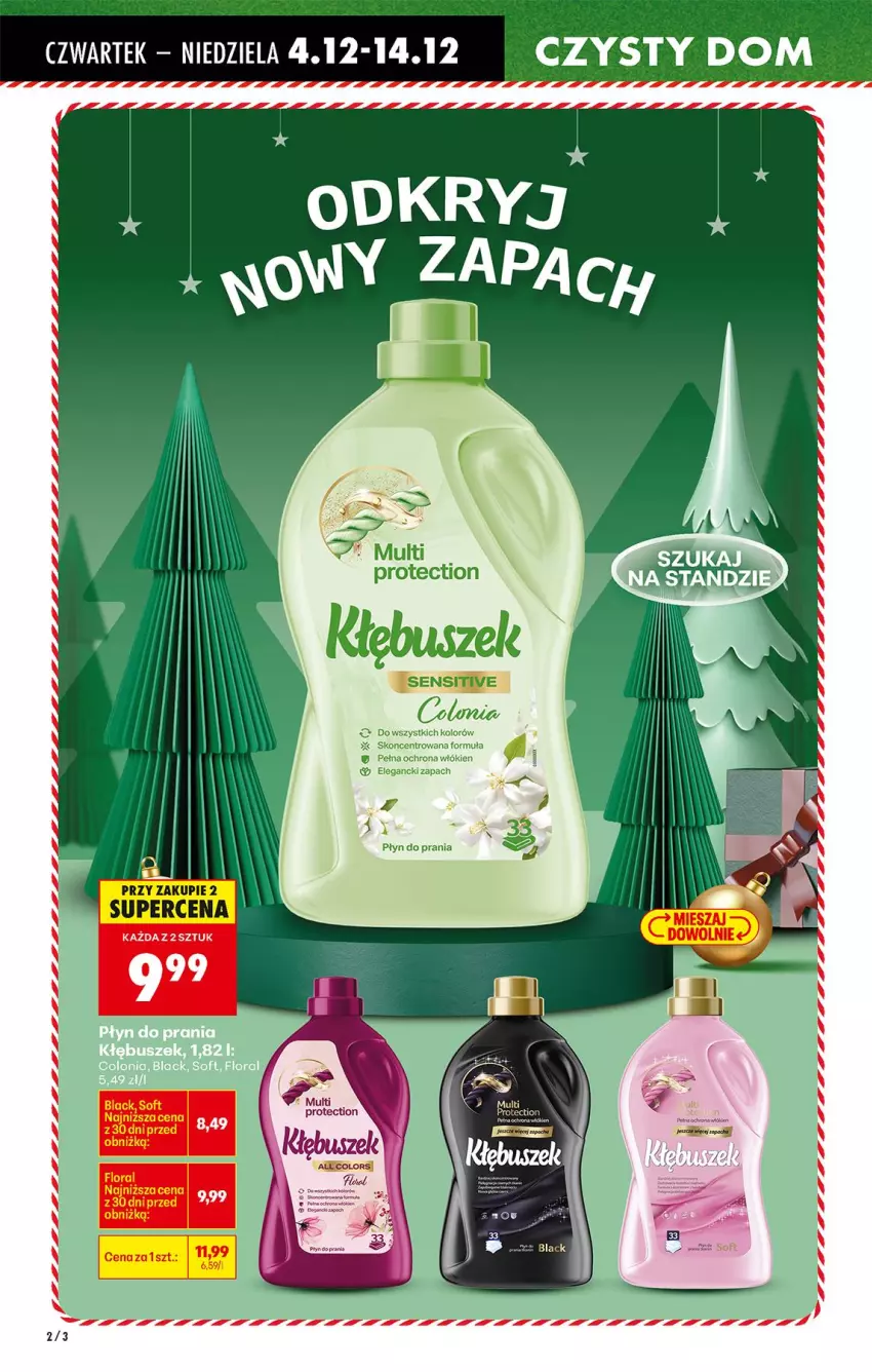 Gazetka promocyjna Biedronka - Gazetka - ważna 04.12 do 11.12.2025 - strona 2 - produkty: Płyn do prania