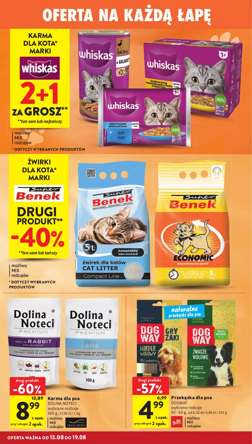 Gazetka promocyjna Intermarche - Gazetka promocyjna - ważna 13.08 do 19.08.2026 - strona 36 - produkty: Przekąski dla psa