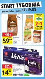 Gazetka promocyjna Intermarche - Gazetka promocyjna - Gazetka - ważna od 19.08 do 19.08.2026 - strona 43 - produkty: Gra, Papier, Kawa ziarnista, Kawa, Papier toaletowy, Velvet, Lavazza