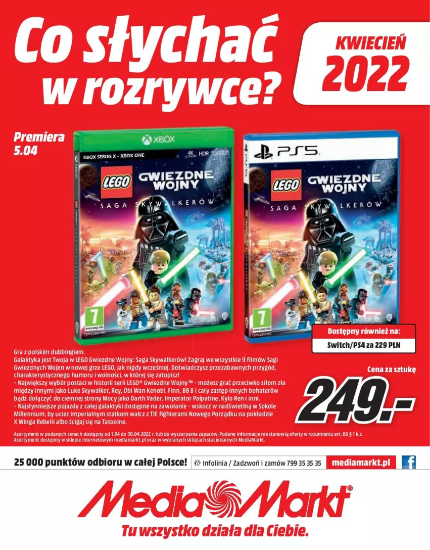 Gazetka promocyjna Media Markt - Gazetka Media Markt - ważna 01.04 do 30.04.2022 - strona 16 - produkty: Ser, Xbox