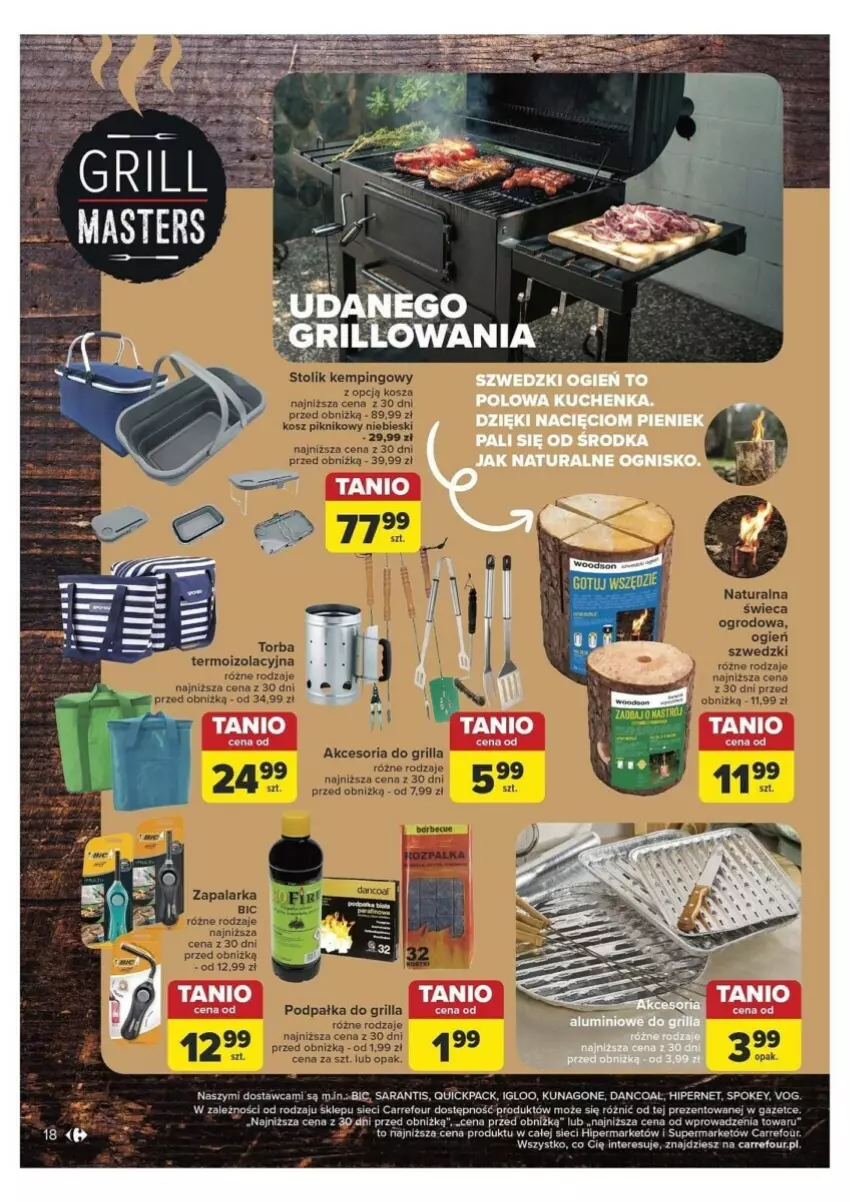 Gazetka promocyjna Carrefour - ważna 22.04 do 04.05.2024 - strona 10 - produkty: Grill, Por