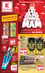 Gazetka promocyjna Kaufland - OFERTA TYGODNIA - Gazetka - ważna od 27.10 do 27.10.2021 - strona 1 - produkty: Princessa, Kawa rozpuszczalna, Gra, Rama, Truskawki, Cytryny, Wafelek, Kawa, Tera, Filiżanka, Napój gazowany, Baton, Napój