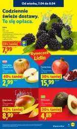 Gazetka promocyjna Lidl - Gazetka ważna od 7.04 do 8.04 - Gazetka - ważna od 08.04 do 08.04.2026 - strona 11 - produkty: Jonagold, Gra, Granat, Jeżyny, Mango, Jabłka