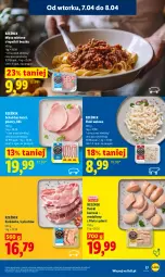 Gazetka promocyjna Lidl - Gazetka ważna od 7.04 do 8.04 - Gazetka - ważna od 08.04 do 08.04.2026 - strona 17 - produkty: Kurczak, Mięso mielone, Lion, Flaki, Flaki wołowe, Mięso, Schab bez kości