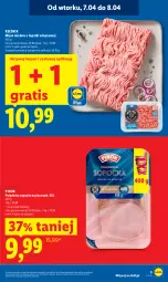 Gazetka promocyjna Lidl - Gazetka ważna od 7.04 do 8.04 - Gazetka - ważna od 08.04 do 08.04.2026 - strona 3 - produkty: Polędwica, Mięso mielone, Mięso mielone z łopatki wieprzowej, Gra, PIKOK, Mięso