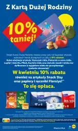 Gazetka promocyjna Lidl - Gazetka ważna od 7.04 do 8.04 - Gazetka - ważna od 08.04 do 08.04.2026 - strona 33 - produkty: Ser, Papier, Kuchnia, Słoiczki, PIKOK, Ręcznik, Flora