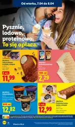 Gazetka promocyjna Lidl - Gazetka ważna od 7.04 do 8.04 - Gazetka - ważna od 08.04 do 08.04.2026 - strona 36 - produkty: Lody, Czekolada, Baton, Masło, Kokos, Masło orzechowe