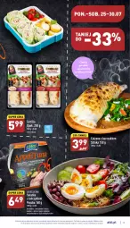 Gazetka promocyjna Aldi - Katalog spożywczy - Gazetka - ważna od 30.07 do 30.07.2022 - strona 19 - produkty: Kurczak, Sałatka, Warzywa, Ryż, Kuskus, Tortilla, Sałat, Tuńczyk, Imbir