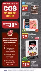 Gazetka promocyjna Aldi - Katalog spożywczy - Gazetka - ważna od 30.07 do 30.07.2022 - strona 4 - produkty: Leberka, Mięso mielone z szynki, Mięso mielone, Sos, Ser, Por, Mięsne specjały, Lodówka, Mięso, Fa