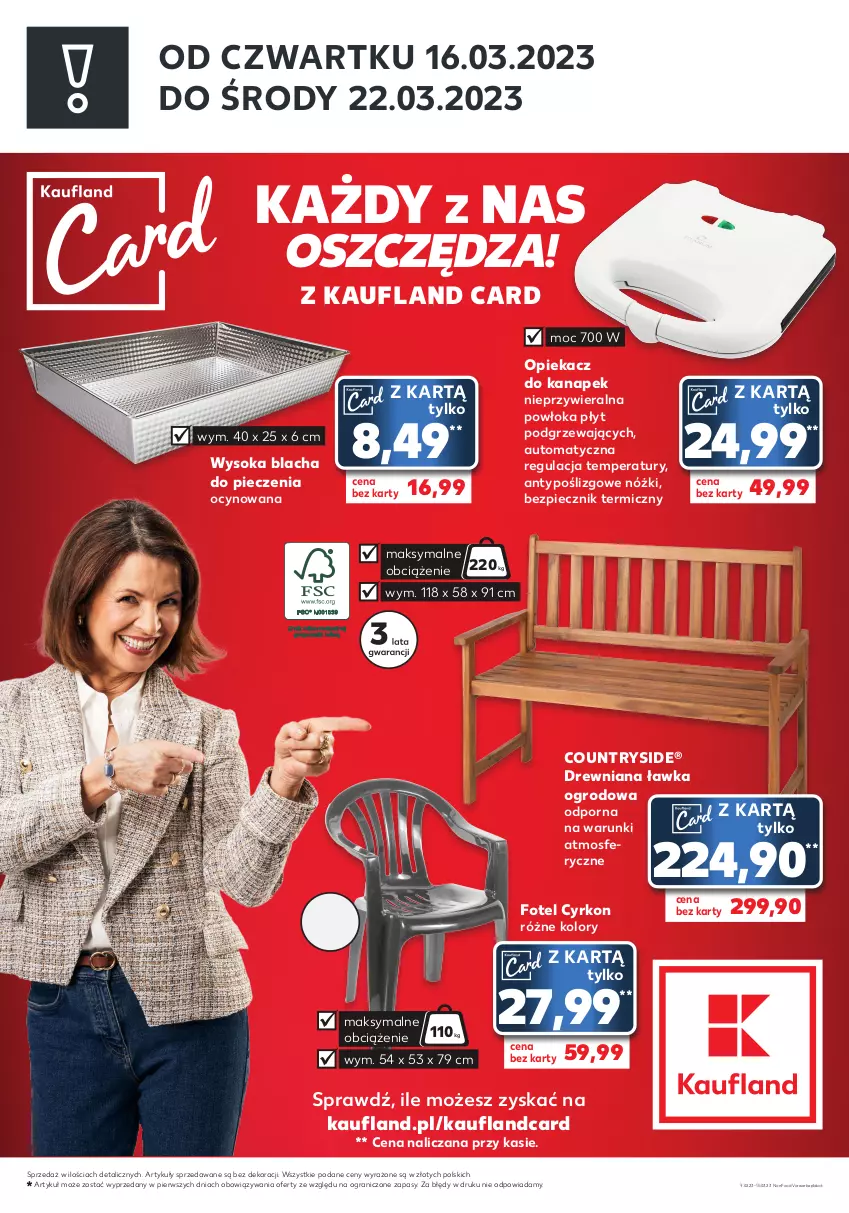 Gazetka promocyjna Kaufland - ZAPOWIEDŹ NASTĘPNEJ OFERTY - ważna 09.03 do 15.03.2023 - strona 2 - produkty: Blacha do pieczenia, Fotel, Gra, Opiekacz do kanapek, Piec, Por, Sok