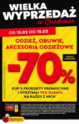Gazetka promocyjna Biedronka - Okazje tygodnia - Gazetka - ważna od 15.02 do 15.02.2023 - strona 1 - produkty: Rama, Tran, , Obuwie, Gatta, Moments