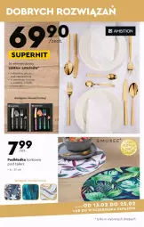 Gazetka promocyjna Biedronka - Okazje tygodnia - Gazetka - ważna od 15.02 do 15.02.2023 - strona 5 - produkty: Sok, Noż, Ambition, Podkładka, Talerz, Zestaw sztućców, Podkład