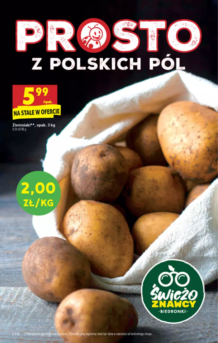 Gazetka promocyjna Biedronka - W tym tygodniu - ważna 04.05 do 08.05.2021 - strona 12 - produkty: Ziemniaki