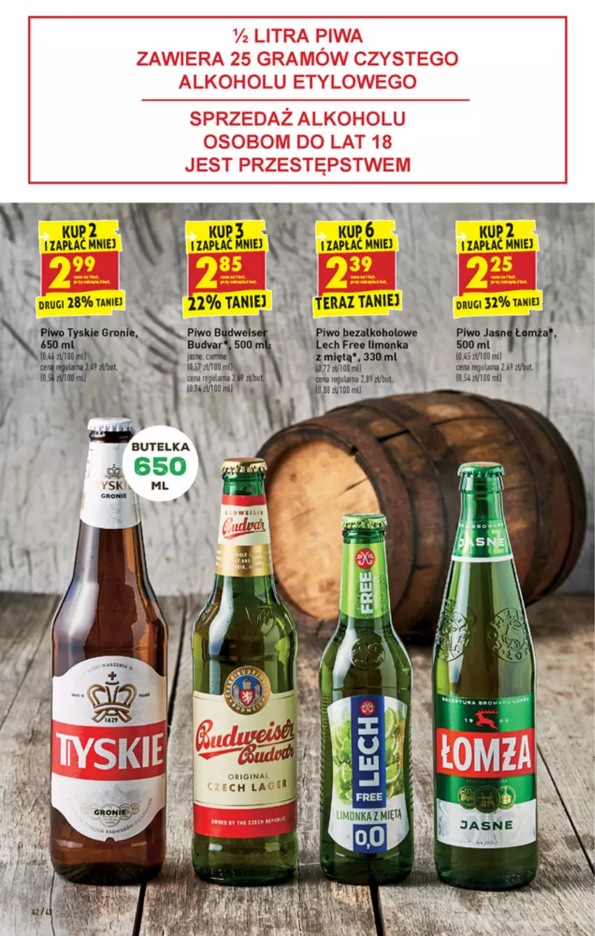 Gazetka promocyjna Biedronka - W tym tygodniu - ważna 04.05 do 08.05.2021 - strona 42 - produkty: Limonka, Piwo, Tera