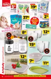 Gazetka promocyjna Topaz - Gazetka - Gazetka - ważna od 19.05 do 19.05.2021 - strona 18 - produkty: Top, Ser, Gerber, Pampers, Pieluchy, BoboVita, Pojemnik, Deska do krojenia, Dres, Sałat, Deser, Cedzak, Lanki, Mleko