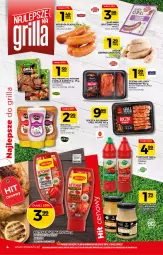 Gazetka promocyjna Topaz - Gazetka - Gazetka - ważna od 19.05 do 19.05.2021 - strona 4 - produkty: Ketchup, Sos, Sok, Mus, Gry, Sokołów, Pekpol, Szynka, Morliny, Boczek, Kaszanka, Grill, Kamis, Kasza, Kiełbasa, Kebab, Przyprawa do potraw, Gyros, Musztarda, Kiełbasa śląska