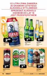 Gazetka promocyjna Netto - Od Czwartku - Gazetka - ważna od 16.05 do 16.05.2026 - strona 14 - produkty: Piwa, Piwo, Por, Gra, Perła, Carlsberg, Harnaś