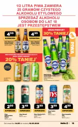 Gazetka promocyjna Netto - Od Czwartku - Gazetka - ważna od 16.05 do 16.05.2026 - strona 15 - produkty: Piwa, Piwo, Koc, Gra, Tyskie, Radler, Okocim, Napój