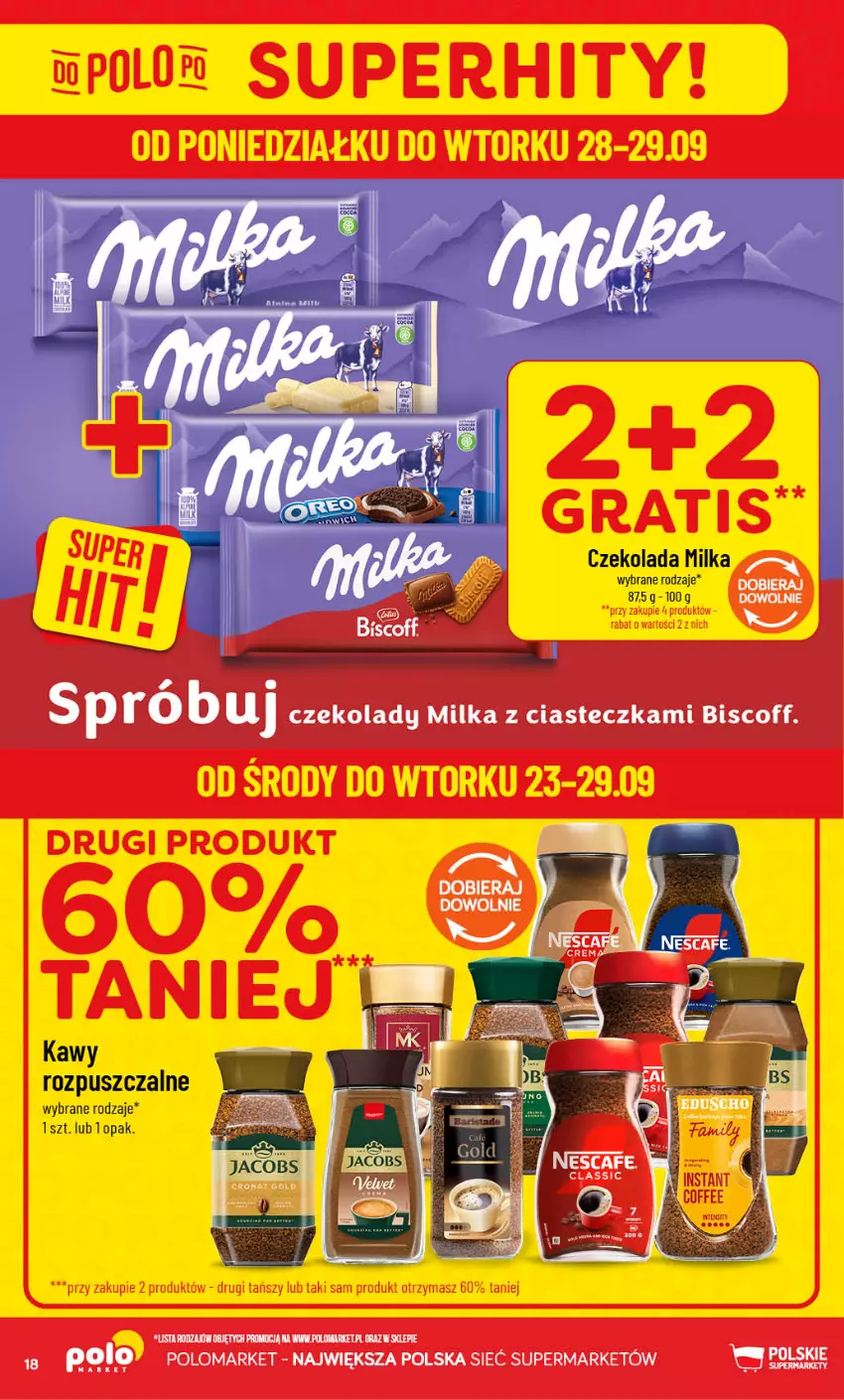 Gazetka promocyjna PoloMarket - Gazetka POLOmarket - ważna 23.09 do 29.09.2026 - strona 18 - produkty: Milka