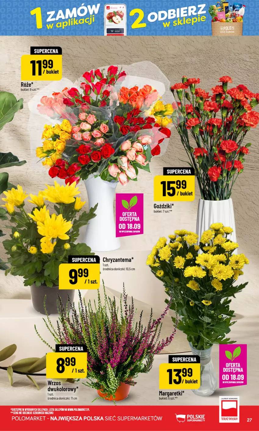 Gazetka promocyjna PoloMarket - Gazetka POLOmarket - ważna 23.09 do 29.09.2026 - strona 27 - produkty: Bukiet, Laur