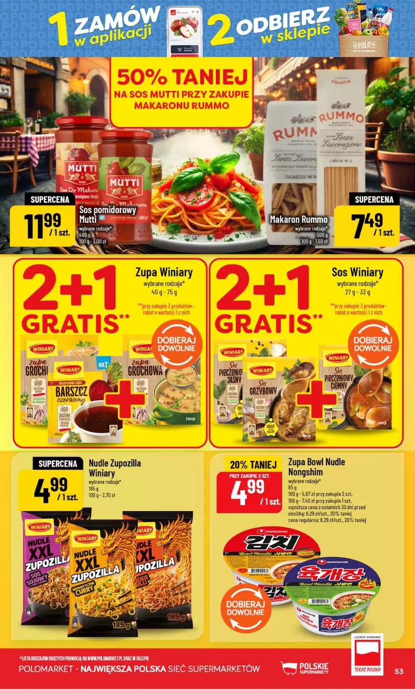 Gazetka promocyjna PoloMarket - Gazetka POLOmarket - ważna 23.09 do 29.09.2026 - strona 53 - produkty: Fa, Sos, Winiary, Zupa