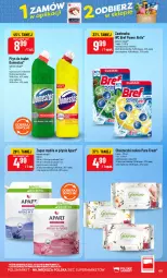 Gazetka promocyjna PoloMarket - Gazetka POLOmarket - Gazetka - ważna od 29.09 do 29.09.2026 - strona 65 - produkty: Domestos, Mydło w płynie, Pur, Bref, Laur, Chusteczki, Zapas mydła w płynie, Mydło, Flora