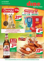 Gazetka promocyjna Dino - Gazetka 32 / 2024 - Gazetka - ważna od 13.08 do 13.08.2024 - strona 1 - produkty: Piwo, JBL, Kasztelan, Chipsy, Carlsberg, Grill, Kiełbasa, Sucha karma, Kiełbasa śląska