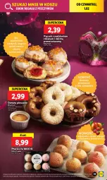 Gazetka promocyjna Lidl - GAZETKA - Gazetka - ważna od 03.02 do 03.02.2024 - strona 21 - produkty: Piec, Pączek, Róża, Jogurt, Kosz, Regał, Nuty, Donut