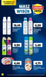Gazetka promocyjna Lidl - GAZETKA - Gazetka - ważna od 03.02 do 03.02.2024 - strona 36 - produkty: Sos, Gra, Dezodorant, Dove, Odświeżacz powietrza, Graal, Antyperspirant