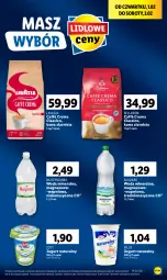 Gazetka promocyjna Lidl - GAZETKA - Gazetka - ważna od 03.02 do 03.02.2024 - strona 37 - produkty: Jogurt naturalny, Mus, Kawa ziarnista, Zott, Bell, Jogurt, Kawa, Pilos, Muszynianka, Lavazza, Woda mineralna, Bella, Woda, Magnez
