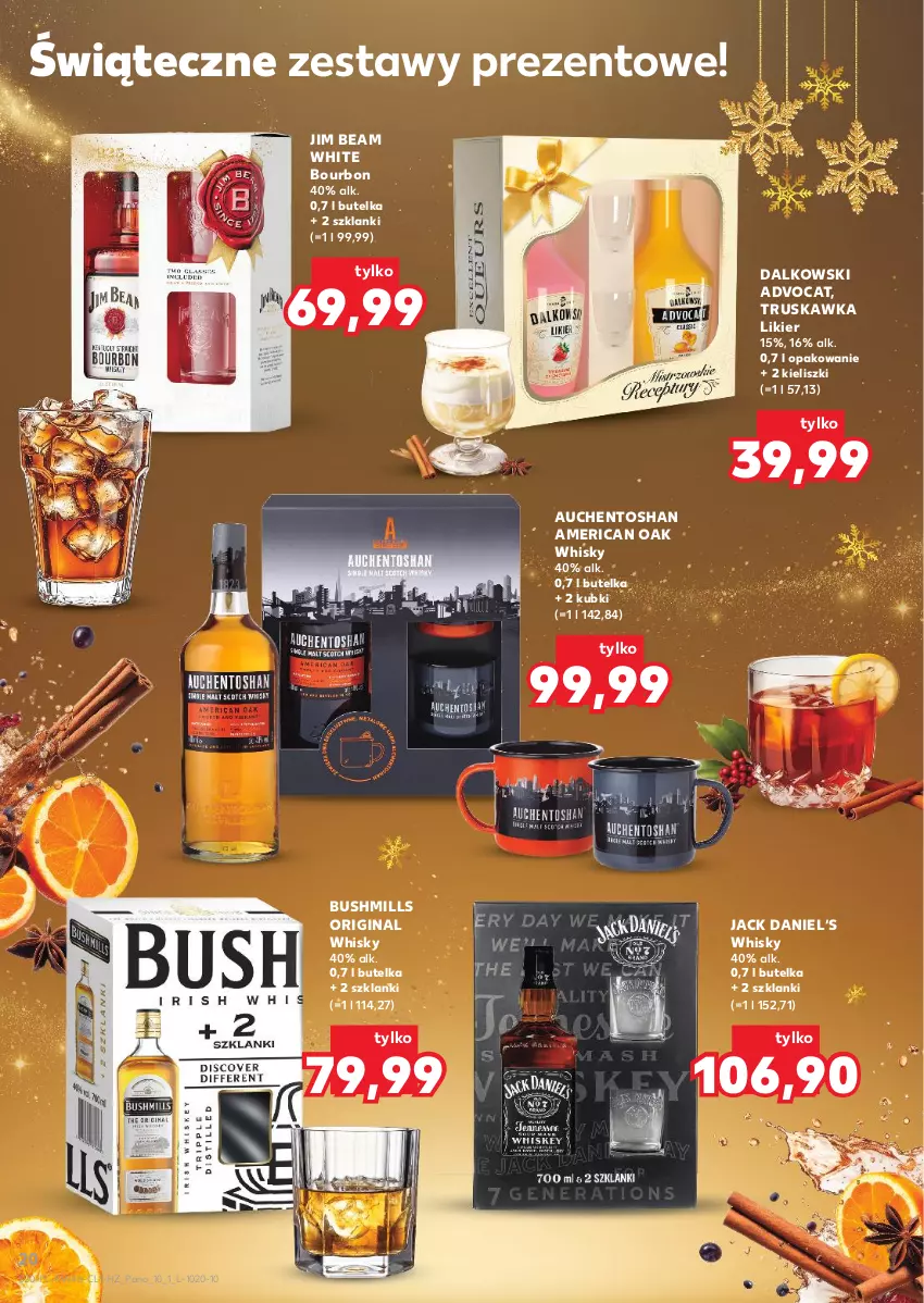 Gazetka promocyjna Kaufland - Barek Kauflandu - ważna 13.11 do 26.11.2025 - strona 20 - produkty: Bourbon, Bushmills, Gin, Jim Beam, Lanki, Likier, Whisky