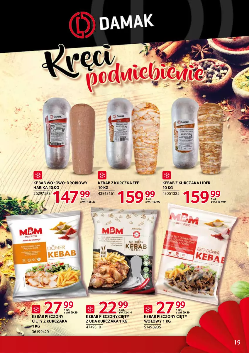 Gazetka promocyjna Selgros - Debiuty w Selgros - ważna 14.10 do 27.10.2021 - strona 19 - produkty: Kebab, Kebab z kurczaka, Kurczak, Piec