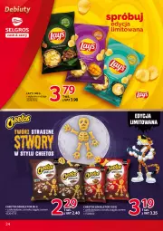 Gazetka promocyjna Selgros - Debiuty w Selgros - Gazetka - ważna od 27.10 do 27.10.2021 - strona 24 - produkty: Cheetos, Ser, Lay’s