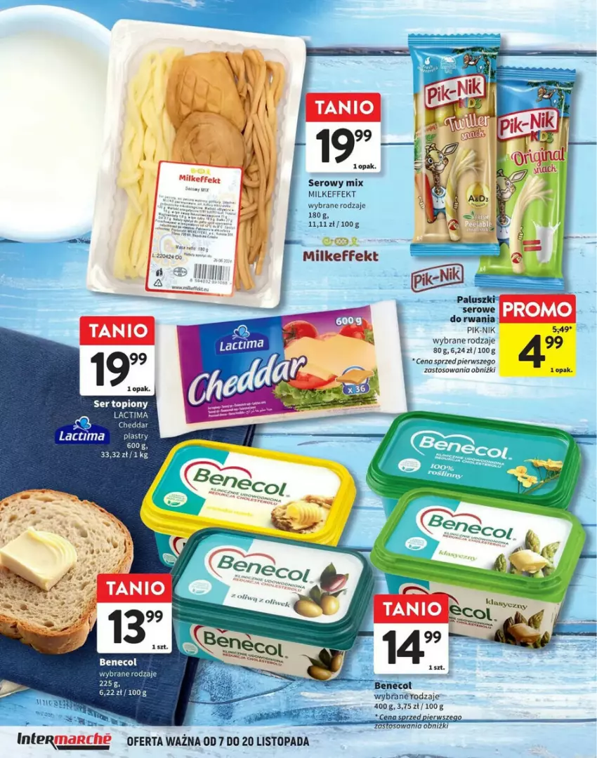 Gazetka promocyjna Intermarche - ważna 07.11 do 20.11.2024 - strona 2 - produkty: Cheddar, Fa, Ser, Ser topiony, Top