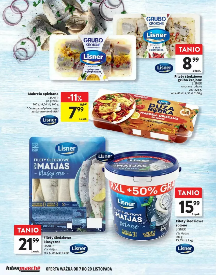 Gazetka promocyjna Intermarche - ważna 07.11 do 20.11.2024 - strona 6 - produkty: Fa, Gra, Lisner, Matjas, Pieprz, Top