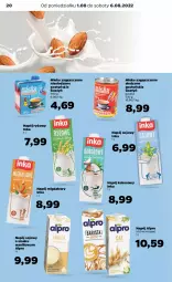 Gazetka promocyjna Netto - Artykuły spożywcze - Gazetka - ważna od 06.08 do 06.08.2022 - strona 20 - produkty: Ryż, Inka, Mleko zagęszczone, Alpro, Napój, Kokos, Mleko