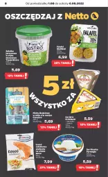 Gazetka promocyjna Netto - Artykuły spożywcze - Gazetka - ważna od 06.08 do 06.08.2022 - strona 8 - produkty: Sałatka, Ser, Brie, Président, Ricotta, Sałat, Matjas, Olej, Fa