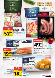 Gazetka promocyjna Intermarche - Katalog Świąteczne Delikatesy - Gazetka - ważna od 23.12 do 23.12.2025 - strona 7 - produkty: Frosta, Sos, Filet z mintaja, Paluszki rybne, Owoce morza, Krewetki, Owoce, Mintaj