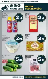 Gazetka promocyjna Netto - Gazetka - ważna od 16.06 do 16.06.2024 - strona 12 - produkty: Buraczki, Ser, Salami, Surówka, Jogurt, Napój jogurtowy, Margaryna, Gouda, Napój