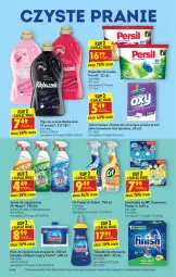 Gazetka promocyjna Biedronka - W tym tygodniu PN - Gazetka - ważna od 12.06 do 12.06.2021 - strona 54 - produkty: Płyn do prania, Domestos, Por, Cif, Spray do czyszczenia, Finish, Zawieszka do wc, Tablet, Płyn nabłyszczający, Persil, Chusteczki, Zmywarki, Kapsułki do prania, Tabletki do zmywarki, Fa