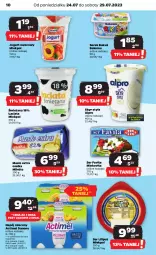 Gazetka promocyjna Netto - Artykuły spożywcze - Gazetka - ważna od 29.07 do 29.07.2023 - strona 10 - produkty: Ser, Danone, Favita, Jogurt owocowy, Jogurt, Mlekovita, Actimel, Serek, Bakoma, Napój mleczny, Alpro, Masło, Napój, Mleko, Fa