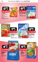 Gazetka promocyjna Netto - Artykuły spożywcze - Gazetka - ważna od 29.07 do 29.07.2023 - strona 16 - produkty: Piec, Ser, Gin, Cukier, Proszek do pieczenia, Diamant, Dr. Oetker, Galaretka, Cukier trzcinowy, Cukier wanilinowy, Delecta, Gala