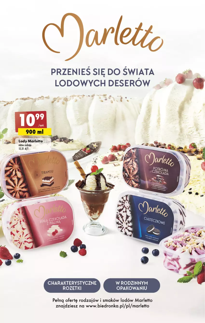 Gazetka promocyjna Biedronka - otwieramy sezon na lody - ważna 09.05 do 31.08.2022 - strona 3 - produkty: Deser, Fa, Ser
